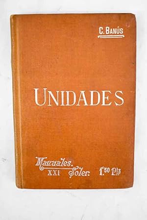 Imagen del vendedor de Unidades absolutas y unidades prcticas a la venta por Alcan Libros