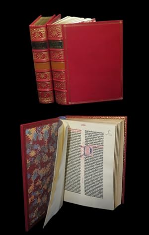 Seller image for Biblia sacra Mazarinea [La Bible de Gutemberg]. for sale by Babel Librairie