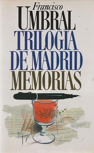 Imagen del vendedor de Triloga de Madrid. Memorias a la venta por Librera Cajn Desastre