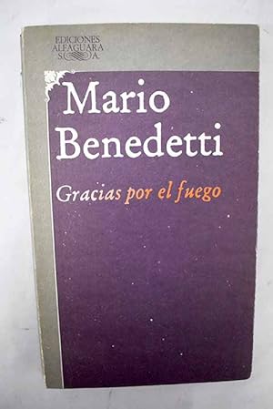 Imagen del vendedor de Gracias por el fuego a la venta por Alcan Libros