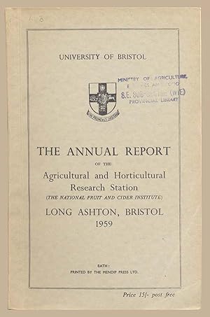 The Annual Report of the Agricultural and Horticultural Research Station Long Ashton, Briston 1959