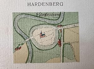Modern print 20th century | Modern print on laid paper with city view of Hardenberg, 1 p.