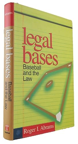 Imagen del vendedor de LEGAL BASES: Baseball and the Law a la venta por Kay Craddock - Antiquarian Bookseller
