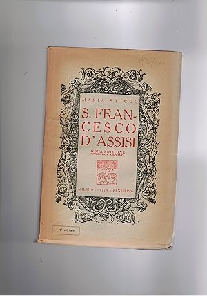 Immagine del venditore per San Francesco d'Assisi con prefaz. di Agostino Gemelli. 9a edizione. venduto da Libreria Gull