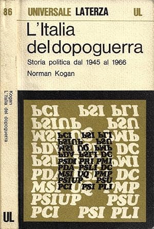Bild des Verkufers fr L'Italia del dopoguerra Storia politica dal 1945 al 1966 zum Verkauf von Biblioteca di Babele