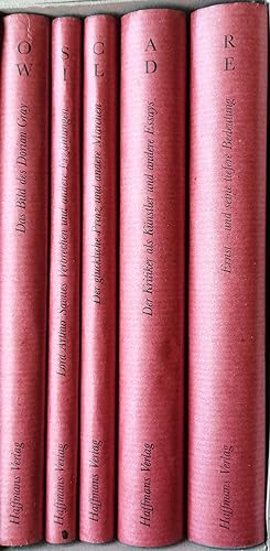 ZÜRCHER AUSGABE. Werke in 5 Bänden. Vollständig neu übersetzt. Band 1: Das Bild des Dorian Gray. ...