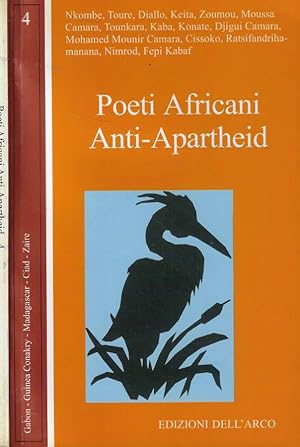 Bild des Verkufers fr Poeti africani anti-apartheid zum Verkauf von Biblioteca di Babele