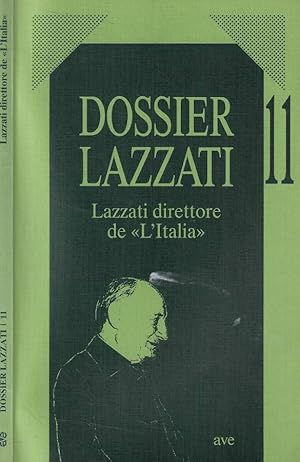 Immagine del venditore per Lazzati direttore de L'Italia venduto da Biblioteca di Babele
