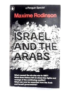 Bild des Verkufers fr Israel and The Arabs zum Verkauf von World of Rare Books