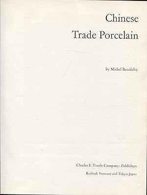 Seller image for Chinese Trade Porcelain for sale by RT Books