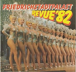 Bild des Verkufers fr Programmheft REVUE '82 23. bis 31. Juli 1982 Heft 4 / 1982 zum Verkauf von Programmhefte24 Schauspiel und Musiktheater der letzten 150 Jahre