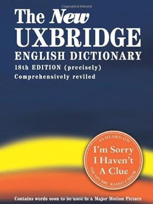 Seller image for The New Uxbridge English Dictionary for sale by WeBuyBooks 2