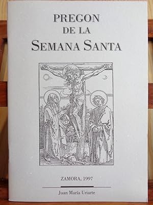 Imagen del vendedor de PREGN DE LA SEMANA SANTA 1997 ZAMORA. a la venta por LIBRERA ROBESPIERRE
