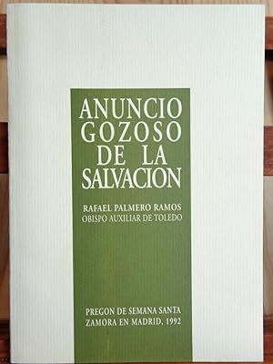 Imagen del vendedor de PREGN DE LA SEMANA SANTA DE ZAMORA EN MADRID, 1992. ANUNCIO GOZOSO DE LA SALVACIN. a la venta por LIBRERA ROBESPIERRE