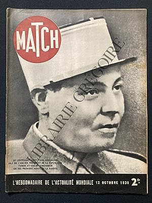 MATCH-N°67-12 OCTOBRE 1939-LOUIS PAUL DESCHANEL