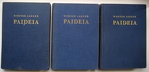 Seller image for Paideia. Die Formung des griechischen Menschen. 3./2. A. 3 Bde. for sale by Mller & Grff e.K.