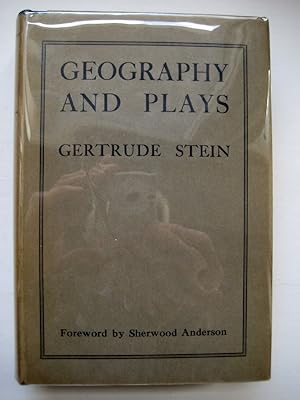Bild des Verkufers fr Geography and Plays. With Foreword by Sherwood Anderson. zum Verkauf von Mller & Grff e.K.