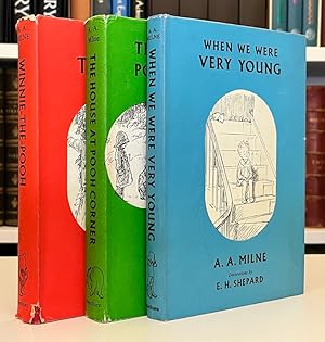 Seller image for Winnie-the-Pooh; The House at Pooh Corner; When We Were Very Young [Set of 3 1960s Editions in Original Dust Jackets] for sale by Bath and West Books