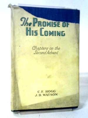 Bild des Verkufers fr The Promise Of His Coming zum Verkauf von World of Rare Books