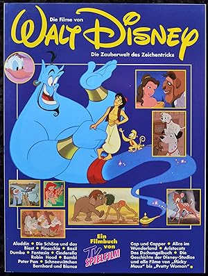 Bild des Verkufers fr Die Filme von Walt Disney - Die Zauberwelt des Zeichentricks zum Verkauf von Alte Spiele  Modernes Spiele-Antiquariat
