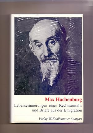 Imagen del vendedor de Lebenserinnerungen eines Rechtsanwalts und Briefe aus der Emigration (Verffentlichungen des Stadtarchivs Mannheim) a la venta por Die Wortfreunde - Antiquariat Wirthwein Matthias Wirthwein