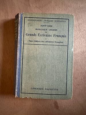 Seller image for Morceaux choisis des grands crivains franais du XVI au XIX sicle for sale by Dmons et Merveilles
