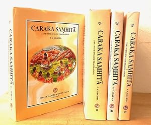Image du vendeur pour Caraka Samhita, 4 vols. (Sanskrit and English Edition) by Priya Vrat Sharma (2000-10-31) mis en vente par A Cappella Books, Inc.