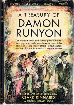 Imagen del vendedor de A Treasury of Damon Runyon a la venta por Dorley House Books, Inc.