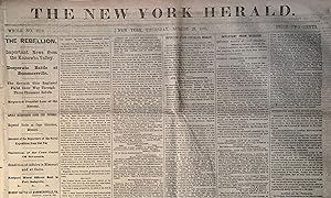 [Civil War] 15 Issues of the New York Herald Newspaper August-September 1861