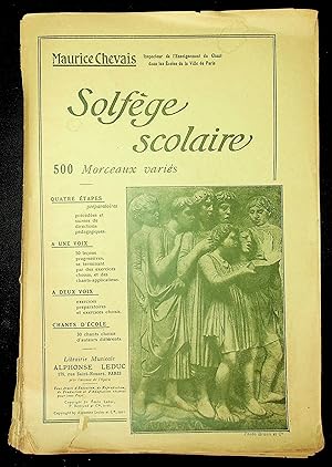 Seller image for Solfge scolaire - 500 Morceaux varis for sale by LibrairieLaLettre2