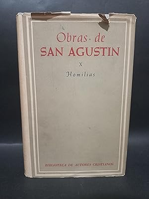 OBRAS DE SAN AGUSTIN, X HOMILIAS