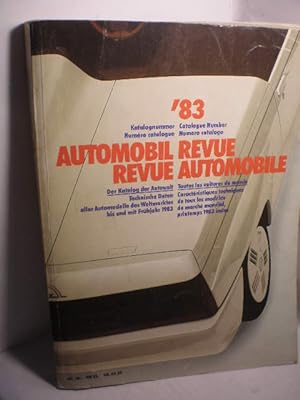 Seller image for 83 Katalognummer Automobil Revue - 83 Catalogue Number Revue Automobile for sale by Librera Antonio Azorn