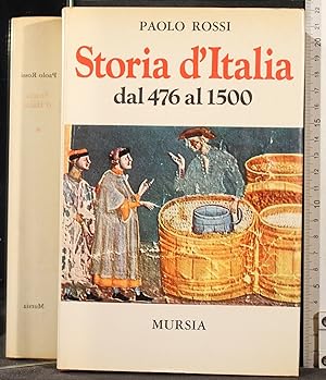Immagine del venditore per Storia d'Italia dal 476 al 1500. Vol 1 venduto da Cartarum