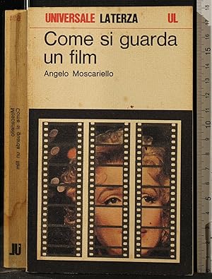 Image du vendeur pour Come si guarda un film mis en vente par Cartarum