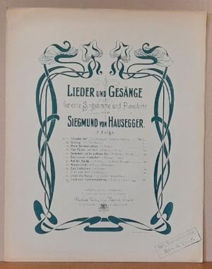 Bild des Verkufers fr Lieder und Gesnge fr eine Singstimme und Pianoforte II. Folge No. 32: Lied des Harfenmdchens (Theodor Storm) Tief zum Verkauf von ANTIQUARIAT H. EPPLER