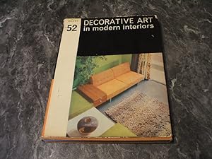 Seller image for Decorative Art In Modern Interiors 52 1962-63 for sale by M & P BOOKS   PBFA MEMBER