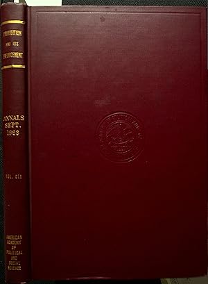 Seller image for Prohibition and Its Enforcement; the Annals, Volume 109, September 1923 for sale by Dan Pekios Books