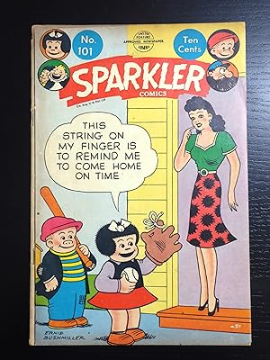 Image du vendeur pour Sparkler Comics #101, September - October 1951 mis en vente par Bradley Ross Books
