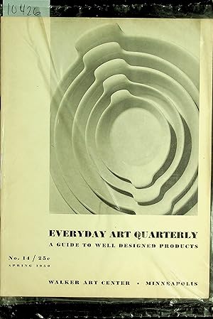 Seller image for Everyday Art Quarterly; #14, Spring 1950 for sale by Dan Pekios Books