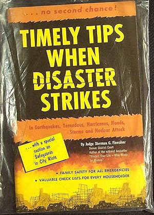 Seller image for Timely Tips When Disaster Strikes for sale by Dan Pekios Books