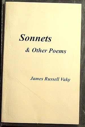 Seller image for Sonnets and Other Poems for sale by Dan Pekios Books