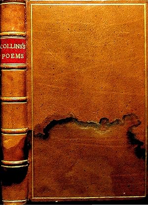 Bild des Verkufers fr The Poetical Works of Mr. William Collins with Memoirs of the Author zum Verkauf von Dan Pekios Books