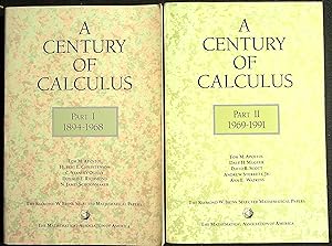 Bild des Verkufers fr A Century of Calculus; Parts I and II zum Verkauf von Dan Pekios Books