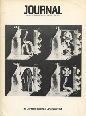 Immagine del venditore per Journal [LAICA Journal], No. 6 (June - July 1975) venduto da Specific Object / David Platzker