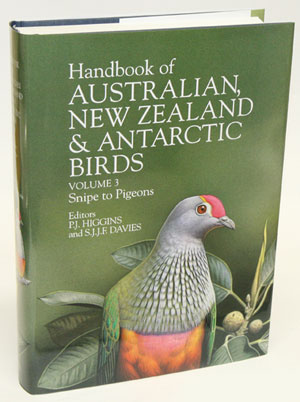 Immagine del venditore per Handbook of Australian, New Zealand and Antarctic birds: Snipe to Pigeons [HANZAB, volume three]. venduto da Andrew Isles Natural History Books
