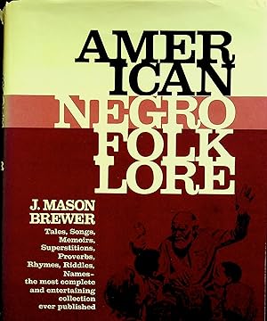 Bild des Verkufers fr American Negro Folklore zum Verkauf von Epilonian Books