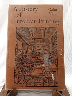 Seller image for History of European Printing for sale by Hunter's Bookstore