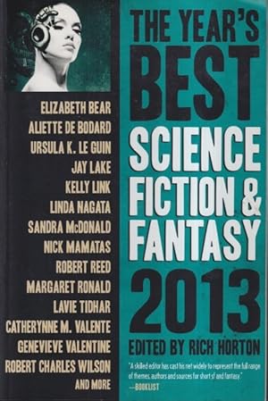 Imagen del vendedor de The Year's Best Science Fiction & Fantasy 2013 a la venta por Ziesings