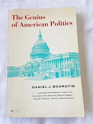 Seller image for PB The Genius of American Politics (Walgreen Foundation Lectures) Paperback 1969 for sale by Miki Store