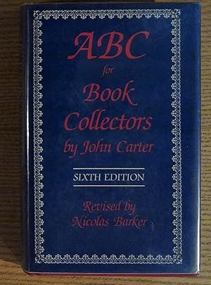 Imagen del vendedor de ABC For Book Collectors (Sixth Edition) a la venta por Pistil Books Online, IOBA